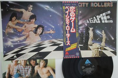 LP Record BAY CITY ROLLERS - It's A Game IES80850 ARISTA 1977 Japan Obi Pop Used