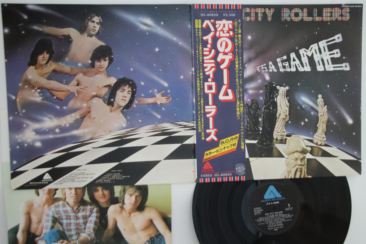 

LP Record BAY CITY ROLLERS - It s A Game IES80850 ARISTA 1977 Japan Obi Pop Used