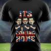 Its Coming Home England Football Shirt, Caricature Soccer Singers Tee, Funny England Fan Top, World Cup 2026 Supporter Gift
