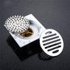 High Quality Stainless Steel Square Anti Odor Tile Insert Floor Drain for Balcony Bathroom