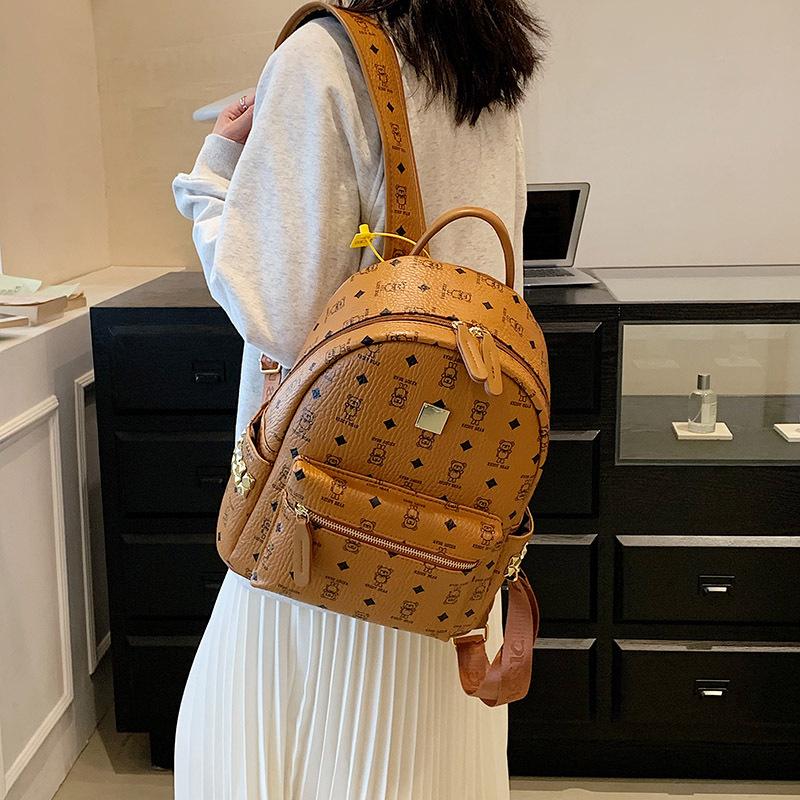 Women's Bag, New Style for Summer, American Vintage Fashion, Niche Backpack, Korean Style, Instagrammable, Dual-purpose Women's Bag