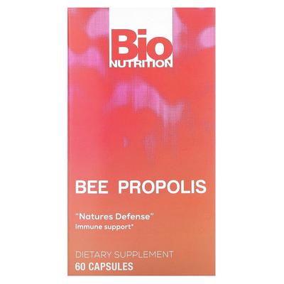 Bio Nutrition, Bee Propolis, 60 Capsules