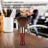 Ergonomic Wooden Handle Neck Duster Brush Portable Design Hair Cut Neck Brush  Salons