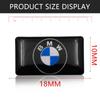 10 pcs Car styling For Bmw e46 e90 e60 e39 f30 e36 f10 f20 e87 e92 e30 e91 X1 Car steering wheel sticker Car Emblem Badge Sticke