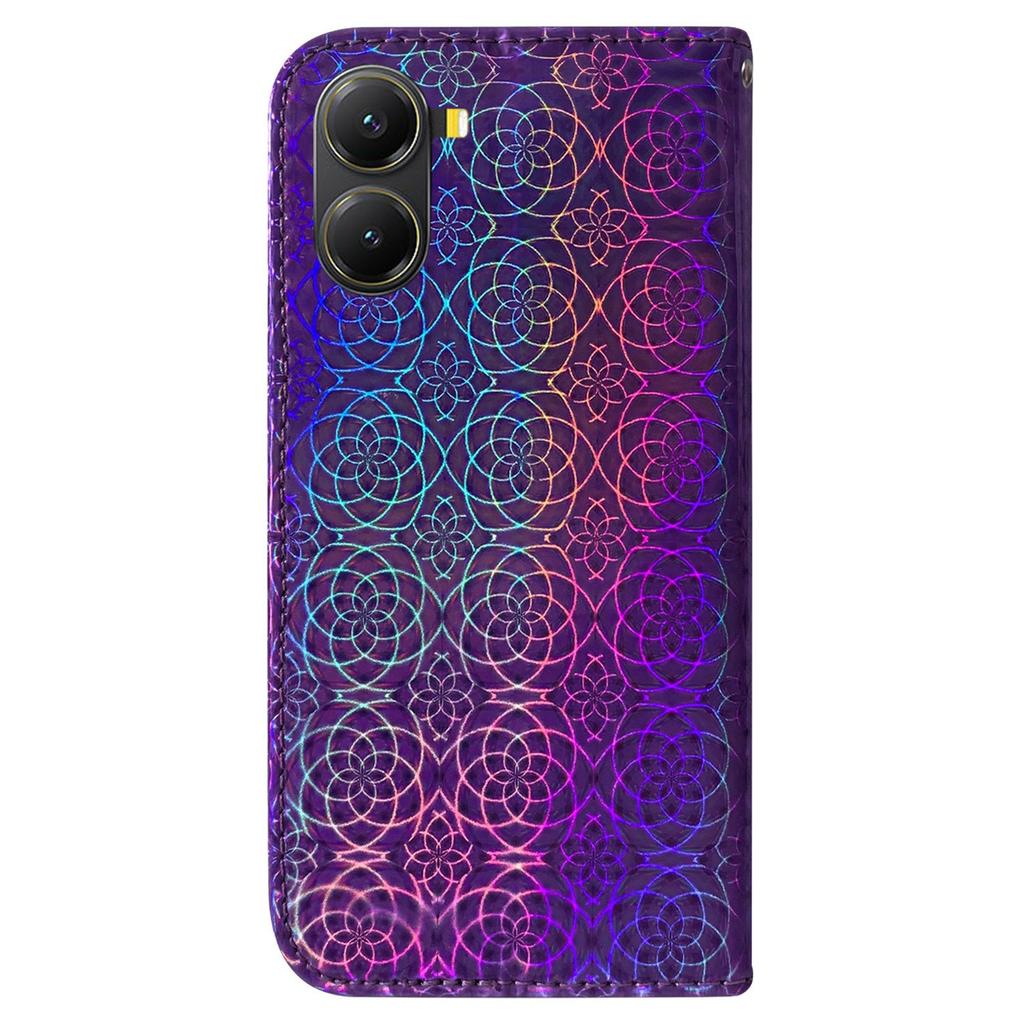 For Xiaomi Poco X7 Pro 5G/Redmi Turbo 4 5G Case Solid Color Leather Wallet Phone Cover