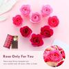 18Pcs Romantic Scented Soap Rose Flower Artificial Rose Flowers  Valentine's Day