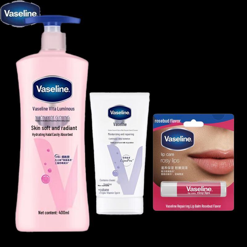 

Vaseline Skincare Trio Set