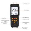 SMART SENSOR AS511B Digital Differential Pressure Gauge -206.8~206.8KPA Manometer Dual Port   Gas Pressure  with LCD Backlight Display Supports Temp