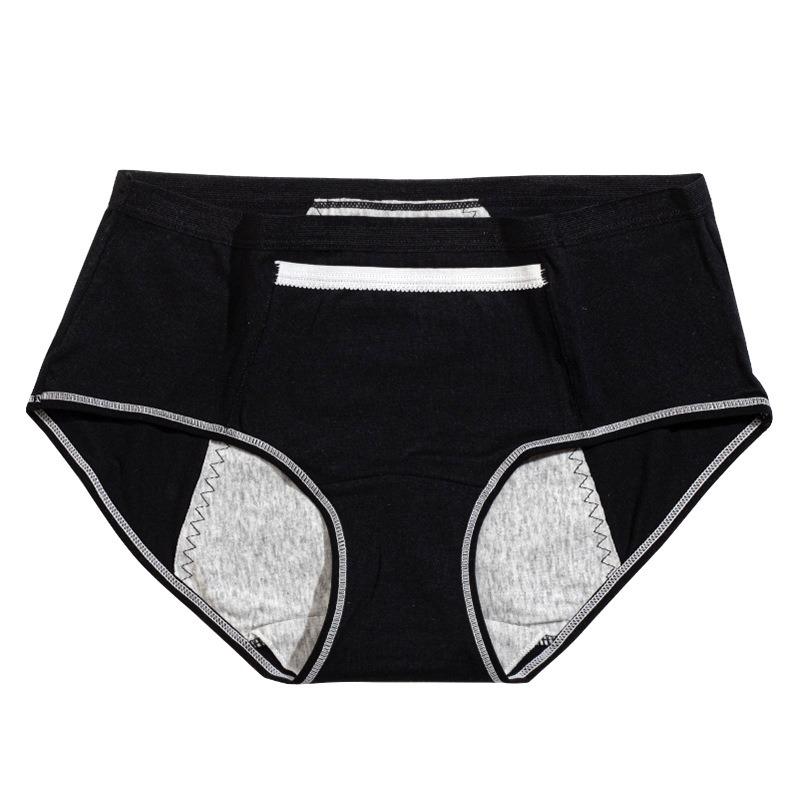 Women S Mid Waist Cotton Gusset Leakproof Period Panties