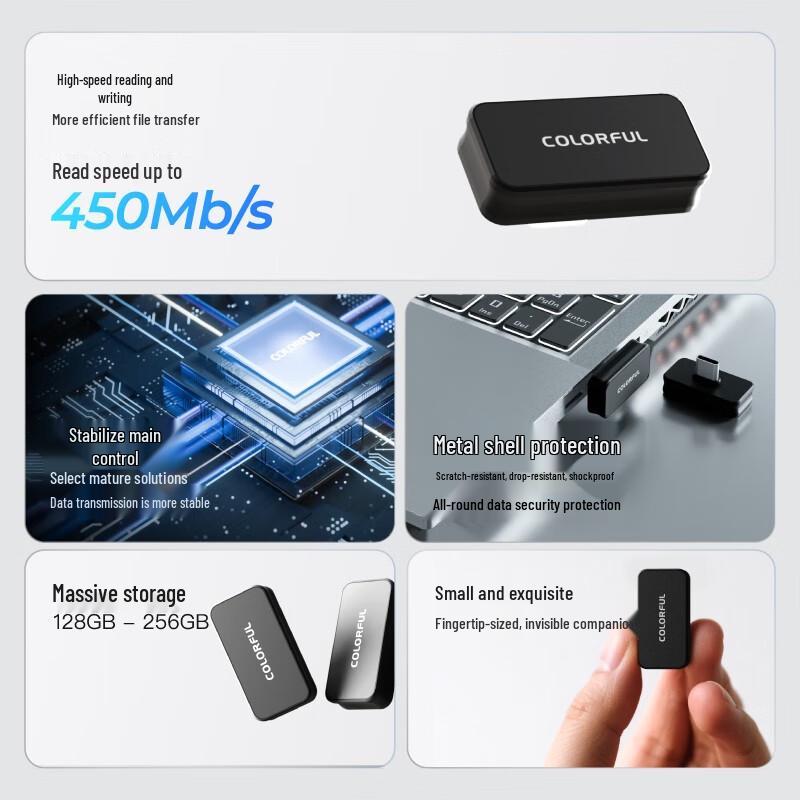Colorful OBE01 Type-C 64GB High-Speed USB Flash Drive 64GB