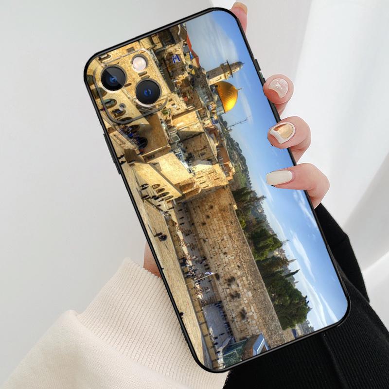 Jerusalem Western Wailing Wall Phone Case For iPhone 17 Pro Max 14 13 12 11 15 16 Pro Max mini 16 15 Plus 16e 17 Air Cover