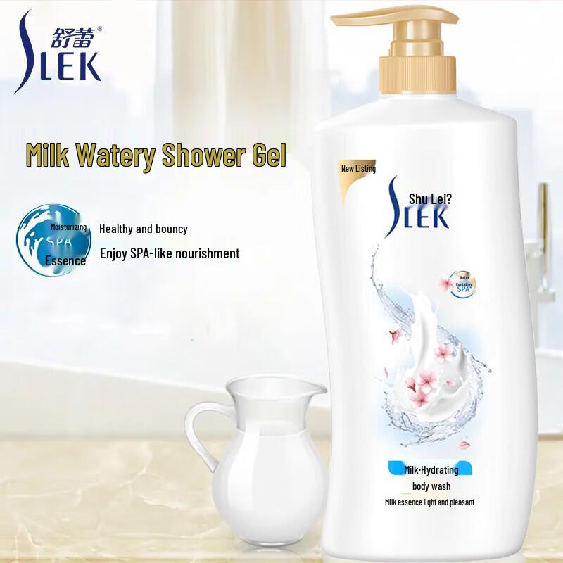 Sureau Milk Hydrating Shower Gel (5x1L Family Pack)