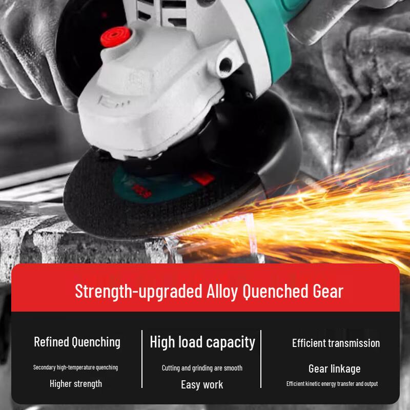 Boda 1650W Brushless Angle Grinder CN Plug (adapter Included)