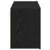 TV Cabinets 2 pcs Black Oak 120 x 30 x 41 cm Engineered Wood