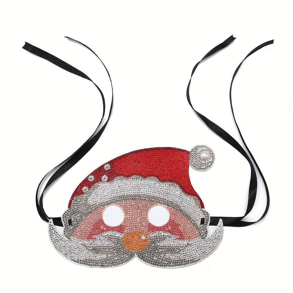 1 sada Point Diamond DIY maska na narozeninový ples a svátek diamantová malba ve tvaru krystalu výšivka