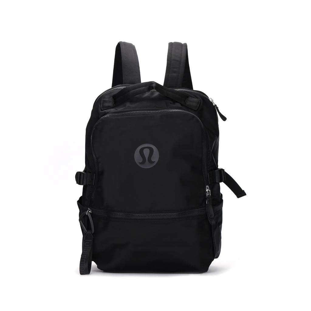 black new crew lululemon backpack Athletica (Black): Clothing, Shoes & Jewelry sweaty gear Lululemon New Crew Backpack Black
