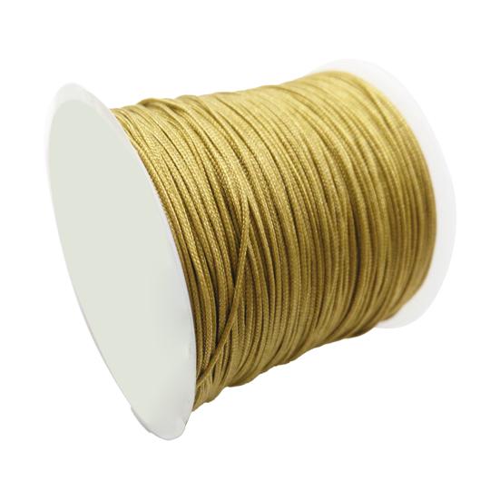 1 Rolle Nylon gewachste Bastelkordel Atmungsaktiv Klare Textur Traumfänger Gewachste Fadenkordel zum Nähen