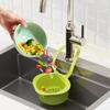 4PCS Hanging Food Scrap Filter Rack Removable Fruit Washing Basket Kitchen Garbage Filter  Bathroom