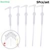 5Pcs Syrup Pump Coffee Syrup Pump Dispenser Syrup Pump Press Action Pump Head For Coffee Syrups For Juice Bottle Dispenser