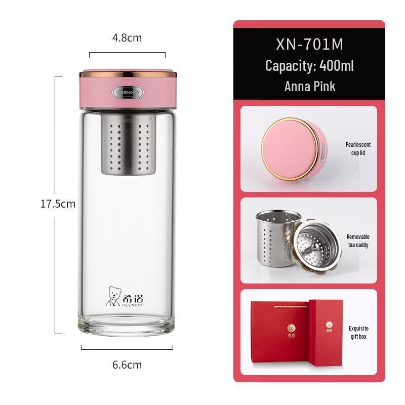 Heenoor Antibacterial Single-Layer Glass Cup