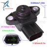 Outboard Motor 68V-82380-00 Intake Air Pressure Sensor for Yamaha 115HP 200HP 225HP / 880885T for Mercury Mariner