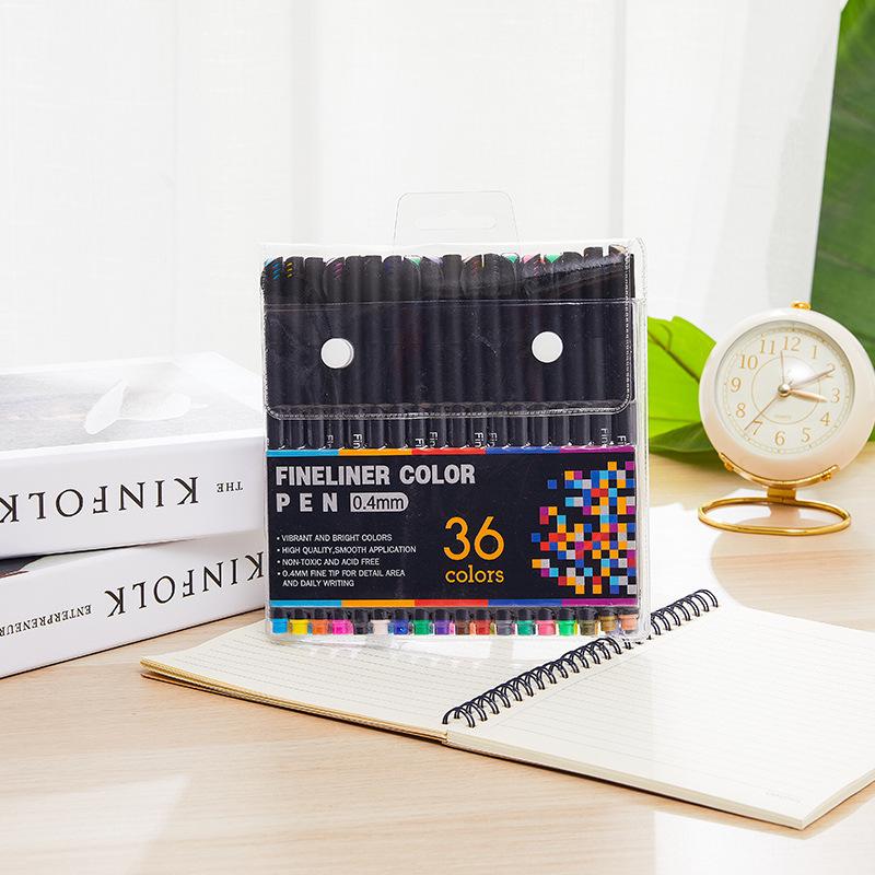 

Набор тонких линеров акварельных 0,4 мм игольчатых ручек для рисования и контурирования