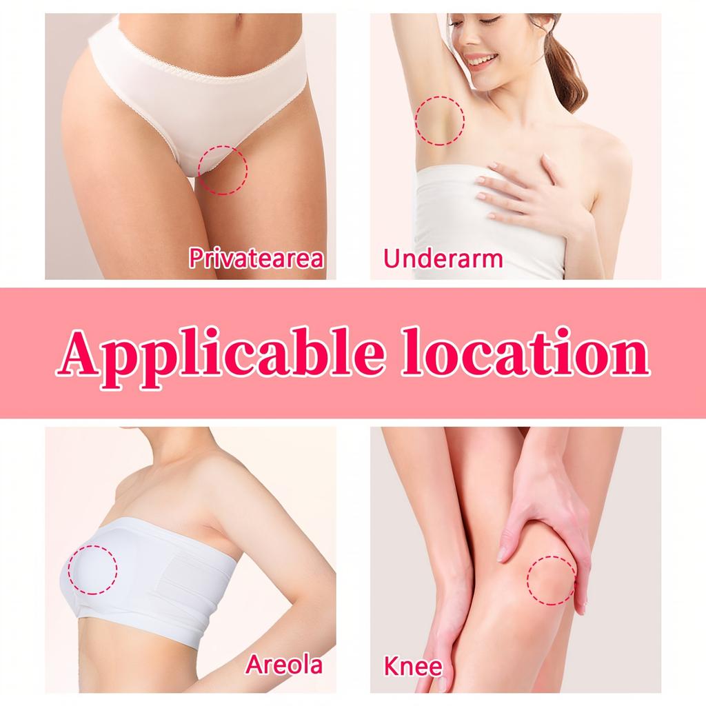 Body Whitening Bleach Cream Intimate Parts Dark Spots Brighten Underarm Elbow Knees Joint Removal Melanin Snow Bleach Cream 30ml
