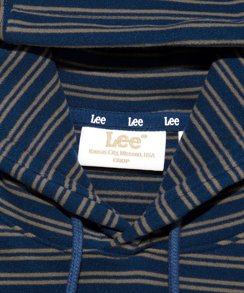 LEE Women'S Hooded Fleece Long Sleeve T-Shirt Navy