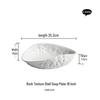 2025 Luxury Rock Texture Ceramic Plate for Steaming Fish or Soup