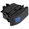 Boat Rocker Switch LED Light Bar Rocker Switch Rocker Power Switch 16A 250VAC for Electric Car