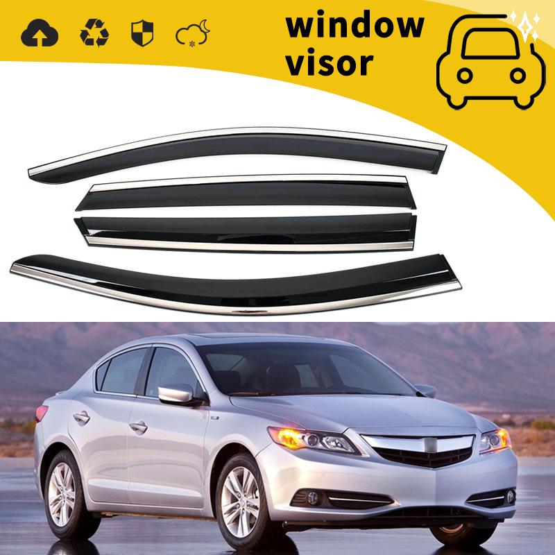 Car Door Visors for 10-18 Acura Models: TL, MDX, RDX, CDX, RLX, ILX, TLX