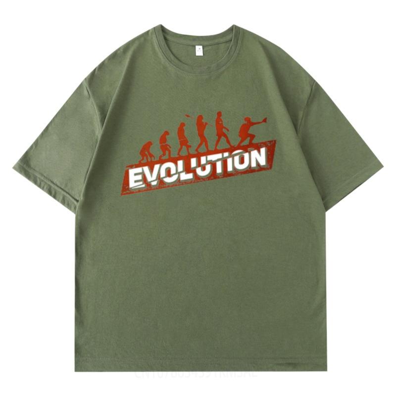 Minimalist Tshirt Adult For Unisex Round Neck Tshirt Plus Size Evolution Of HuUnisex To Baseball Player Anime For Her Tee Shirt