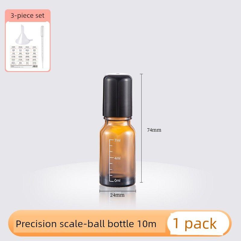 

Medicine Supplying Device Perfume Sub-Bottles Glass Wind Medicated Oil Ball 10ml Single Pack [Light-Proof Scale Version]