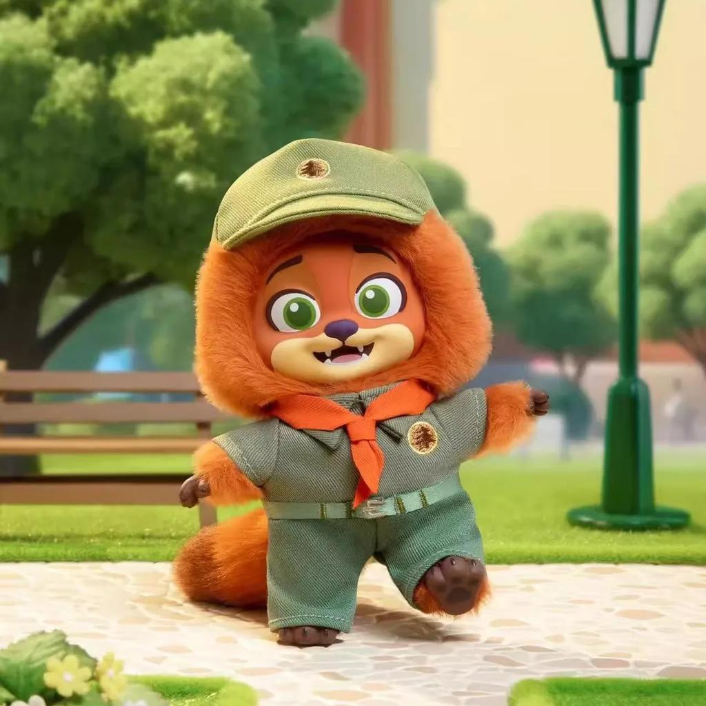 Originální plyšové hračky Zootopia2 Králík Judy Lišák Nick Ovce Tajemný starosta Figurka Anime Hračky Sbírka Vánoční dárky