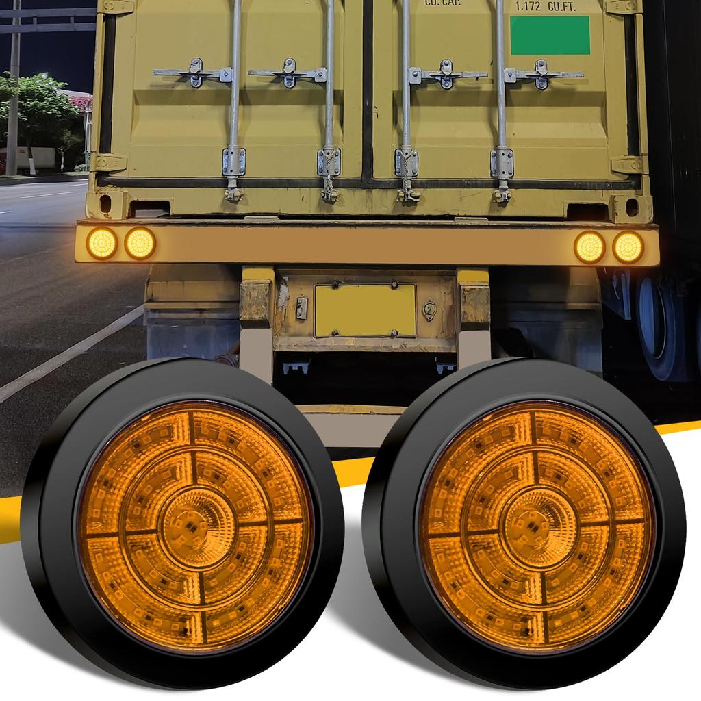 Aoling Truck Tail Lamp LED 24v Trailer Tail Light Round Tail Turn Signal