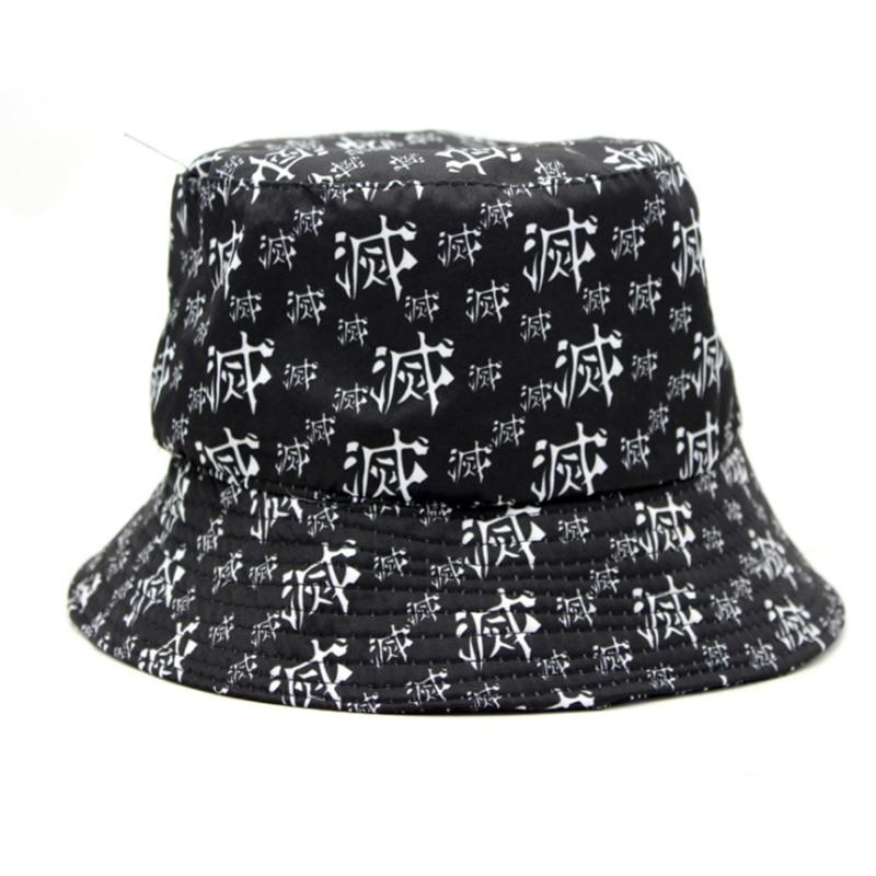 

Аниме Кепка «Убийца демонов» Реквизит для косплея Камадо Танджиру Незуко Панама с принтом Шляпа от солнца Женская рыбацкая шапка Аксессуары Костюм E