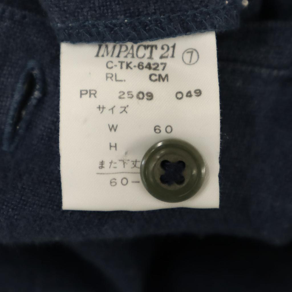 RALPH RALPH LAUREN linnen tack Tapered broek 7 Marineblauw Dames Gebruikt