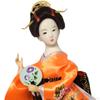 Japanese Kimono Doll Figurine for Home Decor