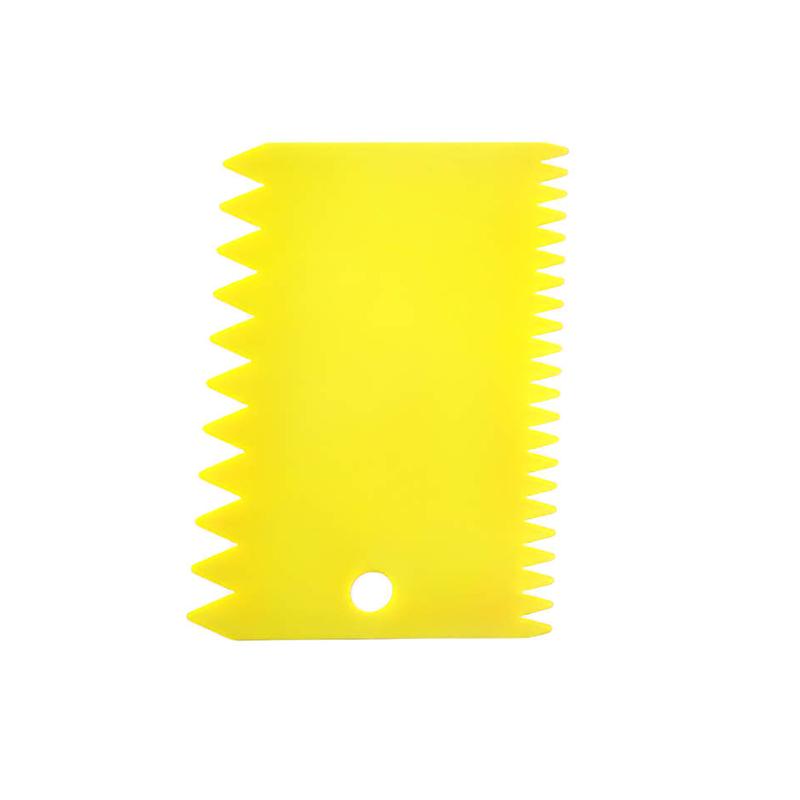Decorating Tool Baking Dough Cutting Scraper Plastic Dough Scraper Thickened Cream Scraper