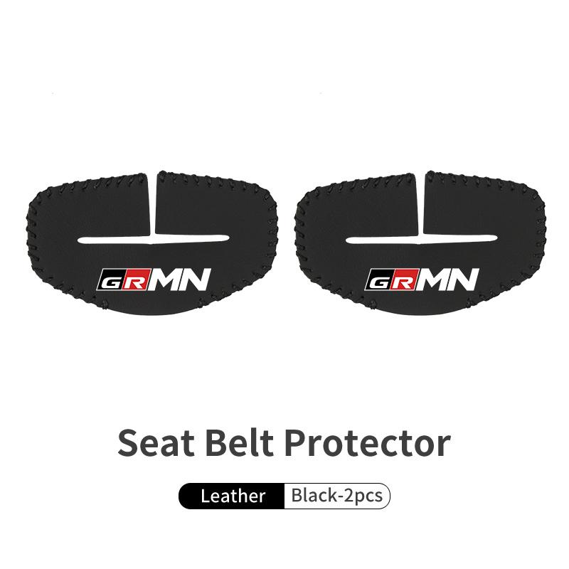 zfjpu3 For Toyota Car Seat Belt Buckle Plug Leather Car Seat Belt Clip Protective Covers GR MN Camry Prius Auris Crown Yaris Corolla