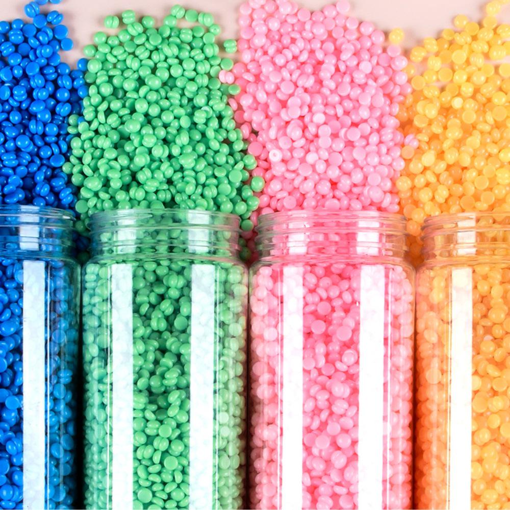 400g Jar of Cross-border Solid Hard Wax Beans for Full Body, Underarm, Leg, and Intimate Area Depilation