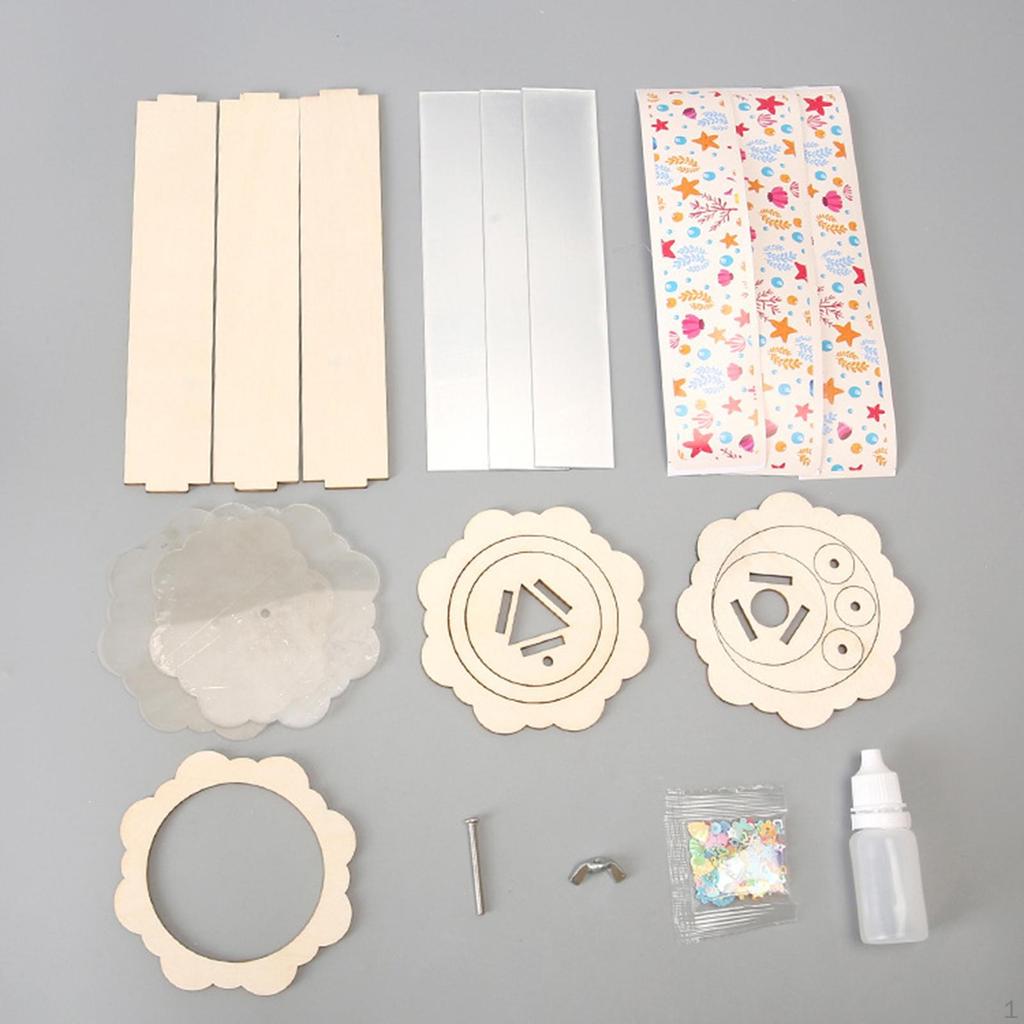 DIY Kaleidoscope Birthday Optics Learning Science Experiment Hands on Rotating