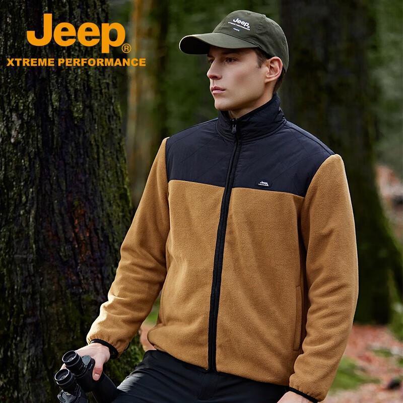 Jeep Men s Outdoor Warm Fleece Jacket XL