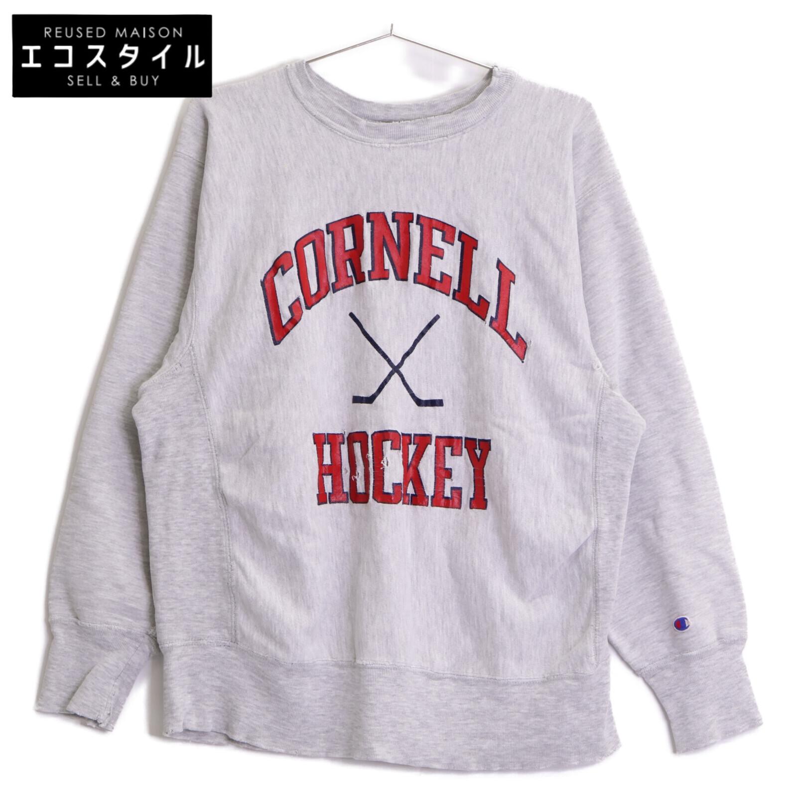 

Champion 80 s Tricot Tag Corneli Reverse Weave Sweatshirt tops L grayUsed