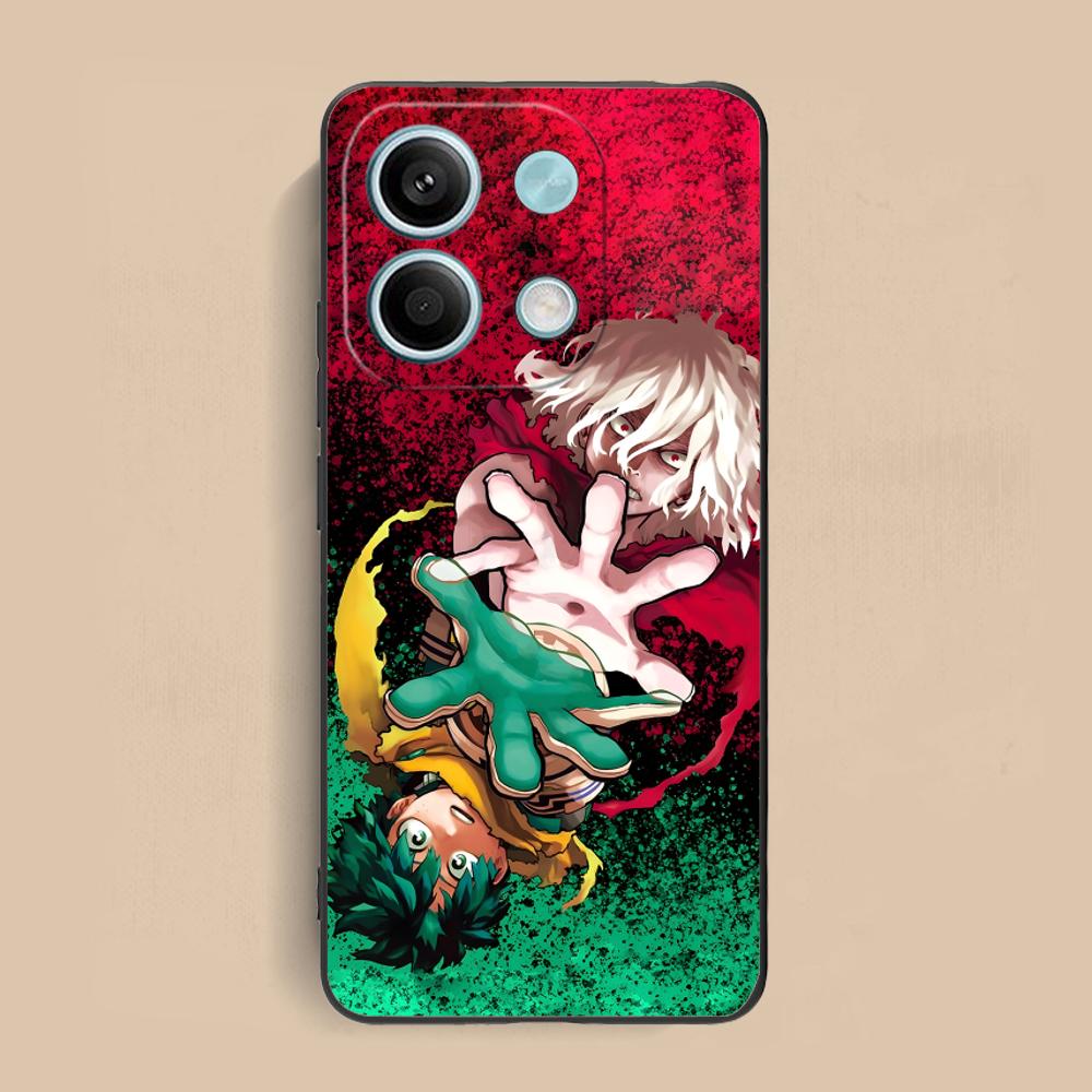 

MHA Tomura Shigaraki Mobile Phone Case for Xiaomi Redmi 15 14 13 12 A5 3 2 1 C Plus 4G 5G Colorful Printing Cover Luxury Cover Redmi A1+