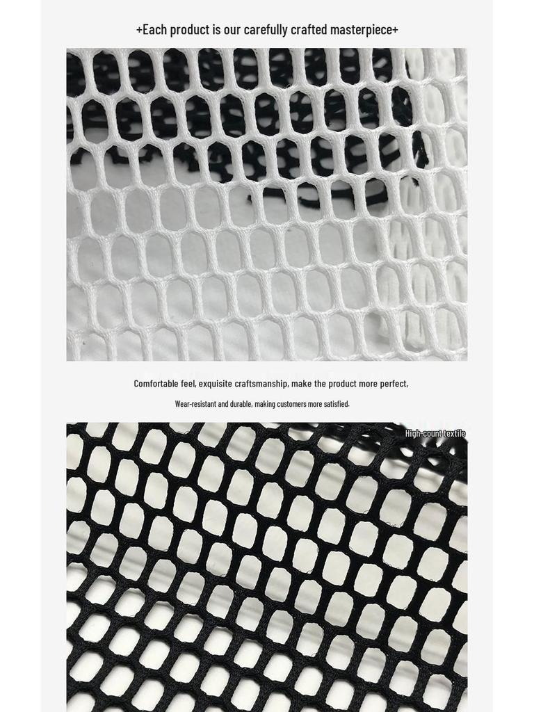 Large Hole Double-Sided Hexagonal Mesh Fabric for Fashion Bags and Shoes
