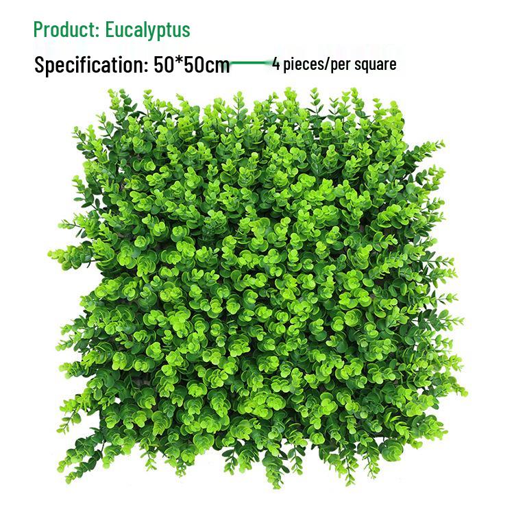 Flame-Retardant Green Wall: Anti-Aging Lawn Decoration for Malls & Backgrounds
