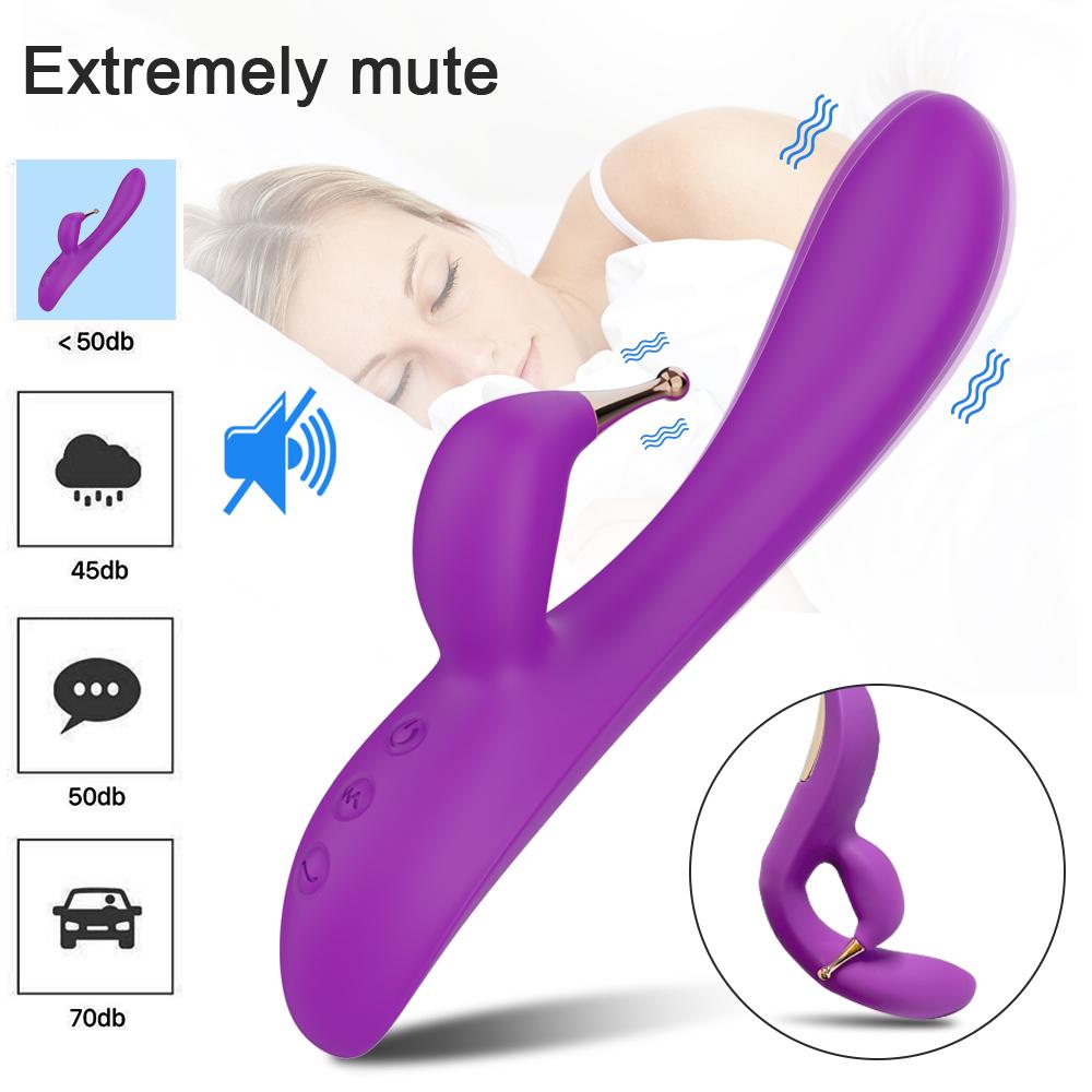 Powerful Dildos Vibrator Silicone Large Size Wand G-Spot Massager Sex Toy For Couple Clitoris Nipple Dual Stimulator For Adults