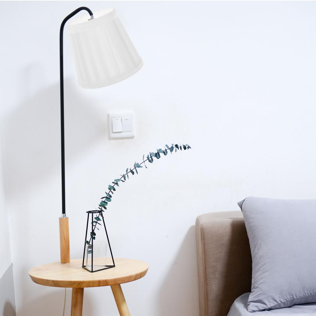 Fabric Iron Lamp Shade for Table Floor Wall Lights Removable Desk Lampshade Home Hotel Bedroom Study Decor Replacement