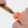 Ceramic Edges Line Trimmer Tool Adjustable Finger Band Stainless Steel Construction For Quick Lures Corrections And Secure Knots Small Fishing